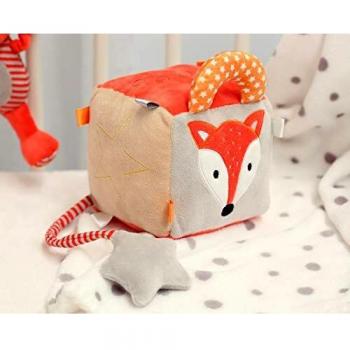 KIOKIDS Peluche Zorro Sonajero