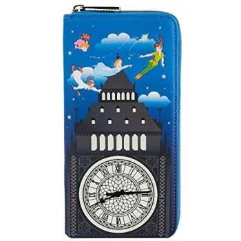 Cartera disney funko peter pan glow clock loungefly