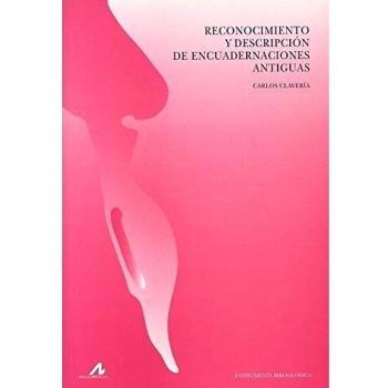 Reconocimiento y descripción de encuadernaciones antiguas
