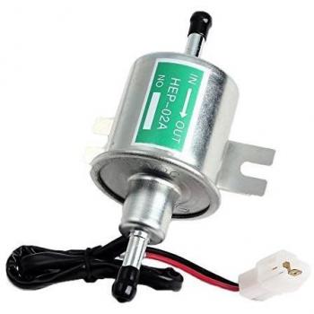 Aussel 12V Universal Heavy Duty Heavy Duty Electric Pump Metal Perno de baja presión de fijación de alambre en línea para gasolina y Diesel HEP-02A