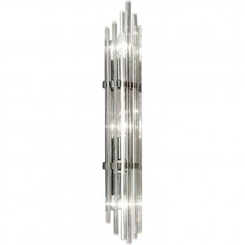 Aplique Ontario de cromo con 3 luces