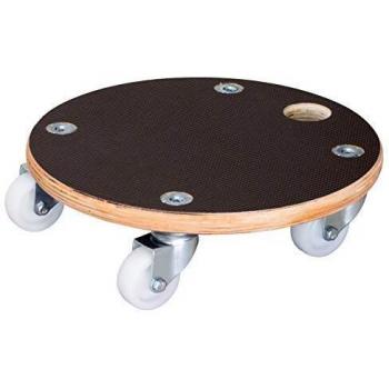 Rodillo de Transporte Multi Roller MaxiGrip Redondo 200 kg, Ø 290 mm, Madera de Abeto