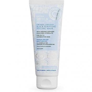 Natura Siberica Active Organics Mascarilla Exfoliante Negra Purificante 75ml
