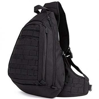 Selighting Mochila de Hombro, Mochila de Bandolera Mochila de Pecho Impermeable Mochila Bolsa Militar