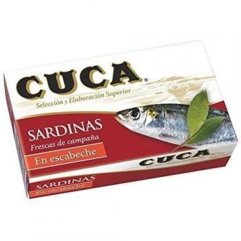 Sardinas en escabeche cuca 3/4 piezas 85 grams
