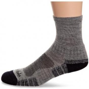 Bridgedale Woolfusion - Calcetines de running para hombre, tamaño 6 - 8, 5, color plateado / azul marino