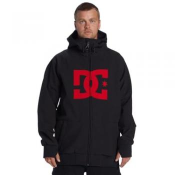Chaqueta con capucha DC Shoes Spectrum negra para hombre