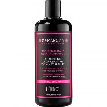 Acondicionador Kerargan con Queratina para Nutrir y Regenerar - 500 ml - Para Cabello Seco y Dañado - Sin Sulfatos, Parabenos y Siliconas