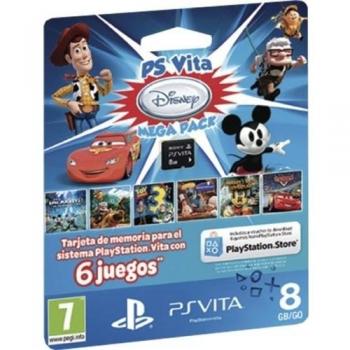 Sony - Tarjeta De Memoria De 8 GB + Disney Mega Pack Juegos
