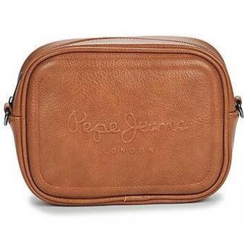 Pepe Jeans - Bandolera Pequeña Bassy para Mujer en Color Camel con Monedero Extraíble