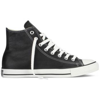 Converse Chuck Taylor All Star High-Top Black Leather Sneakers