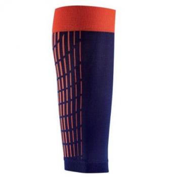 Manga de compresión Sidas Ultralight Run Calf Azul/Naranja - Medias Calentadores de Piernas Ultralight