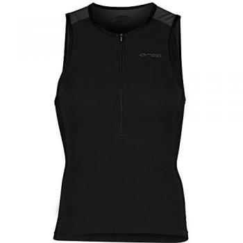 Maillot Orca Athlex Tirantes Negro S - Camiseta Sin Mangas para Triatlón