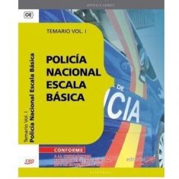 Policía Nacional Escala Básica. Temario Vol. I.: 1