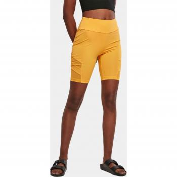 Urban Classics Women's High Waist Tech Mesh Cycling Shorts