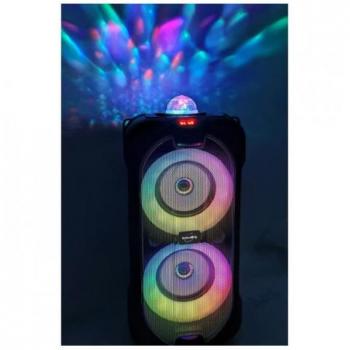 Altavoz Bluetooth Karaoke Inovalley Negro con Micrófono