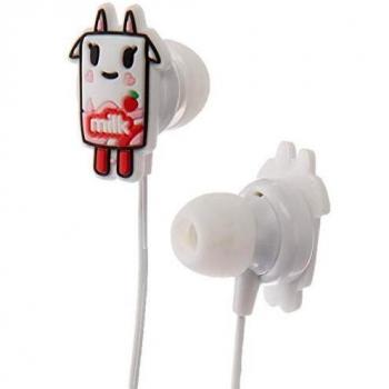 Tokidoki Milk - Auriculares in-ear, color blanco