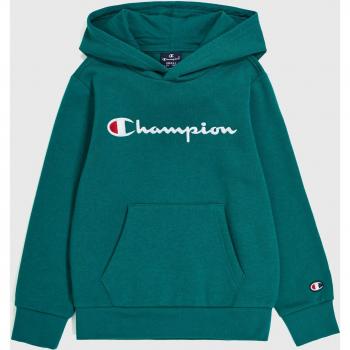 Hoodie Sudadera Capucha Casual Niño CHAMPION Verde (S)