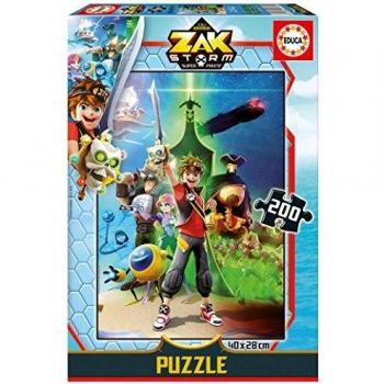 Educa Borrás- Zak Storm Puzzle 200 Piezas