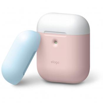 elago A2 Duo Funda Compatible con audífonos Apple AirPods inalámbricos