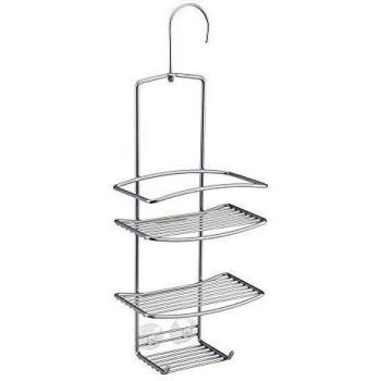 Metaltex Jabonera Ducha, Gris Metalizado, Estandar