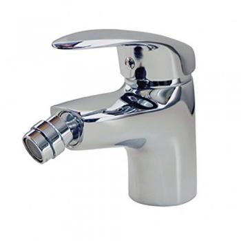 DP Grifería - Grifo de bidet monomando, color plateado, serie Sauce