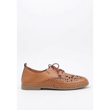 Zapato Plano mujer Camel Sandra Fontán SAMOS 39