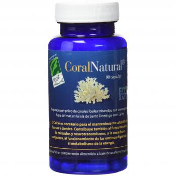100% Natural Coral Natural Minerales - 90 Cápsulas