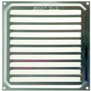 Brinox B70220A Rejilla de ventilación, Aluminio, 15 x 15 cm