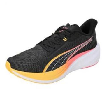 Zapatillas de running Puma Darter Pro, color negro y naranja, talla 40