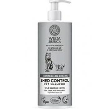 Wilda Siberica Сontrolled OrganicShed Control Champú para mascotas 400 ml