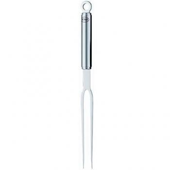 Rösle Tenedor Trinchador para Servir, Tenedor de Calidad para Servir Carne, Embutidos y Queso, Acero Inoxidable 18/10, Longitud 35 cm, Apto para Lavavajillas