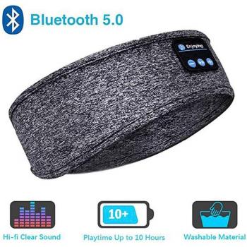 Auriculares Inalámbricos Bluetooth con Banda para Dormir, Suaves y Elásticos, Cómodos para Deportes y Música