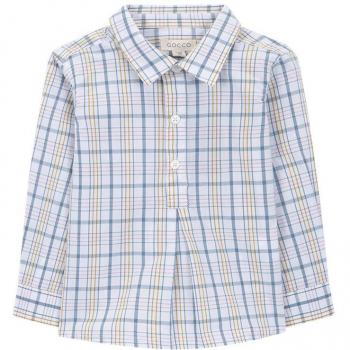 Gocco Camisa Cuadro Vichy, Bebés, Azul