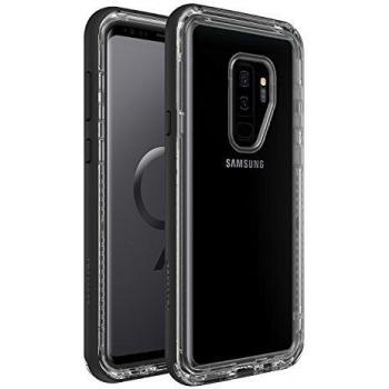 LifeProof para Samsung Galaxy S9+, Funda fina a prueba de golpes, polvo y nieve, Next Series, Transparente/Negro