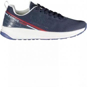 Carrera Blue Polyester Sneaker - EU44/US11, Sneakers, male, Blue, Size: 11 US Men's Logo Sneaker with Contrasting Details