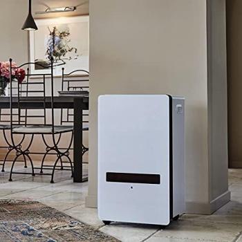 Calefactor eléctrico Favex Harbin Gris, 2000W, con termostato ajustable, diseño compacto y portátil, calefacción rápida, adecuado para espacios pequeños