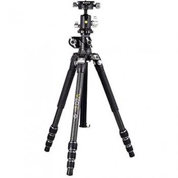 VANGUARD Veo 3T+ 234CB - TRÍPODE DE Carbono, RÓTULA DE Bola DE Doble Eje