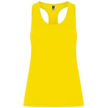 Camiseta técnica niña de tirantes entallada transpirable