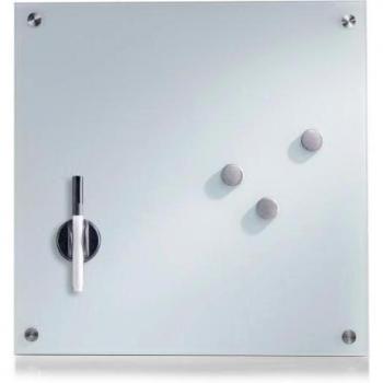 Zeller Present -  Tablero de notas magnético de cristal