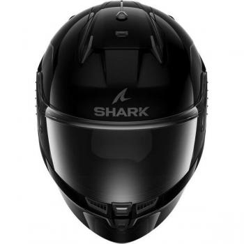 Casco Integral D-Skwal 3 Blank Negro de Shark, características: diseño aerodinámico, sistema de ventilación optimizado, visor anti-rayaduras, interior desmontable y lavable, cierre micrométrico para un ajuste seguro