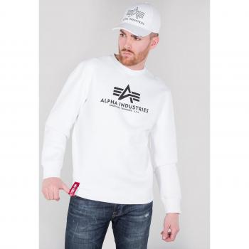 Alpha Industries Men's Basic Logo Sweatshirt - Black - M