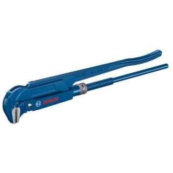 Llave angular de tubo Bosch Professional 90° - Acero al cromo-vanadio, adecuada para tuberías de 60 mm (2 3/8), longitud de 420 mm