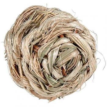 Trixie Grass Ball with Bell, 10 cm