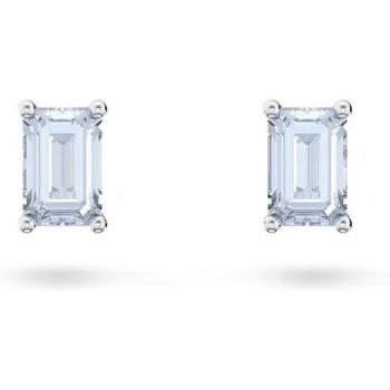 Pendientes de botón Stilla Swarovski con piedras en azul, modelo 5639134