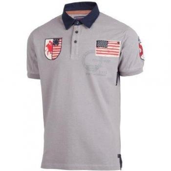 Ultrasport Clearwater - Camiseta para hombre, color gris, talla M