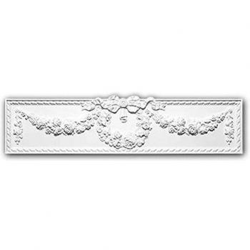 Marco Decorativo para Puerta Estilo Neoimperio Blanco Profhome 163003
