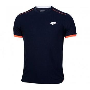 Lotto T1820 Camiseta, Hombre, Azul