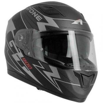 ASTONE casco integral GT900 Arrow talla negro gris, talla XL