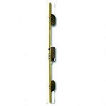 Ezcurra M90098 - Cerradura seguridad e-2010/3 cromo - mate ds15/70 derecha centro corto